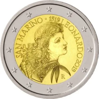 Motiv der ersten san-marinesischen 2-Euro-Gedenkmünze 2019 veröffentlicht