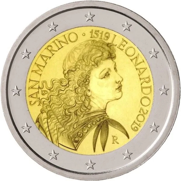 Motiv der ersten san-marinesischen 2-Euro-Gedenkmünze 2019 veröffentlicht