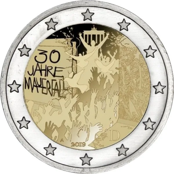 Thema und Motiv der zweiten deutschen 2-Euro-Gedenkmünze 2019 bekannt gegeben