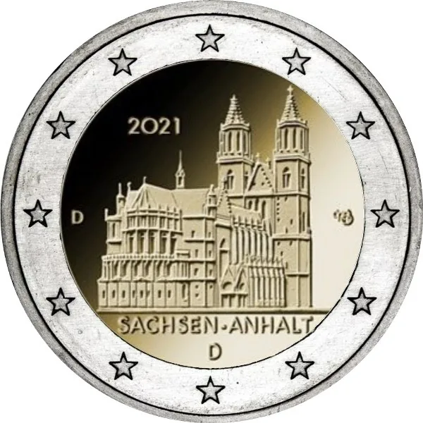 Erste deutsche 2-Euro-Gedenkmünze 2021 ausgegeben