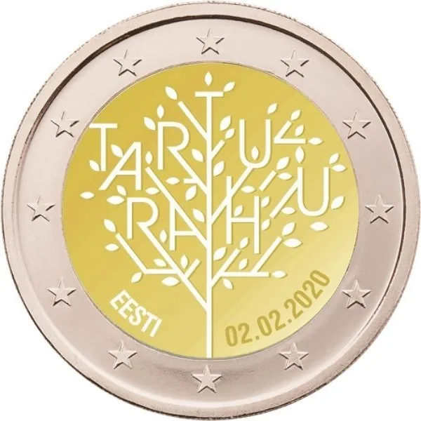 Motiv der ersten estnischen 2-Euro-Gedenkmünze 2020 veröffentlicht