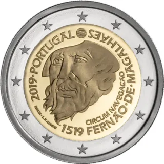 Erste portugiesische 2-Euro-Gedenkmünze 2019 ausgegeben