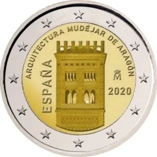 Spanische 2-Euro-Gedenkmünze 2020 ausgegeben
