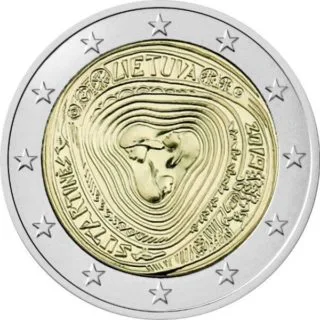Erste litauische 2-Euro-Gedenkmünze 2019 offiziell verausgabt