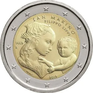 Motiv der zweiten san-marinesischen 2-Euro-Gedenkmünze 2019 veröffentlicht