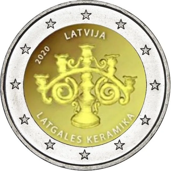 Motiv der lettischen 2-Euro-Gedenkmünze 2020 bekannt