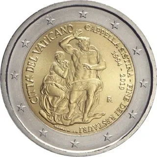 Zweite vatikanische 2-Euro-Gedenkmünze 2019 ausgegeben