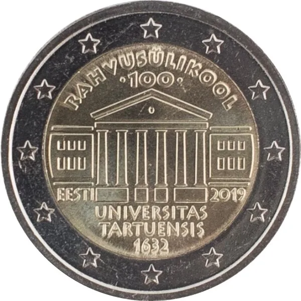 Zweite estnische 2-Euro-Gedenkmünze 2019 ausgegeben