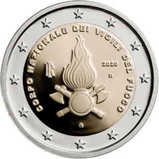 IPZS präsentiert geprägtes Exemplar der ersten italienischen 2-Euro-Gedenkmünze 2020