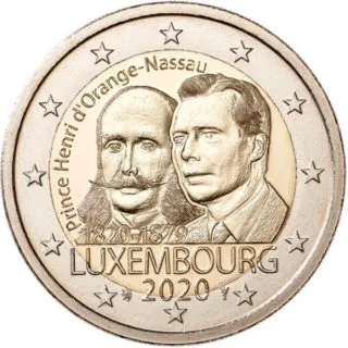 Erste luxemburgische 2-Euro-Gedenkmünze 2020 ausgegeben