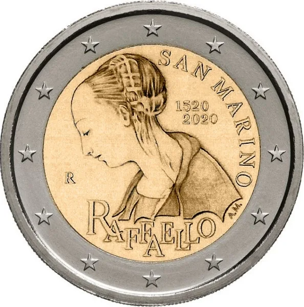 Motiv der ersten san-marinesischen 2-Euro-Gedenkmünze 2020 vorgestellt
