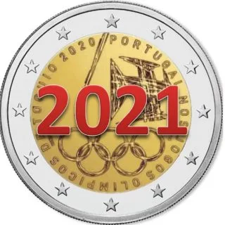 Portugal verschiebt Ausgabe der 2-Euro-Gedenkmünze Olympia auf 2021