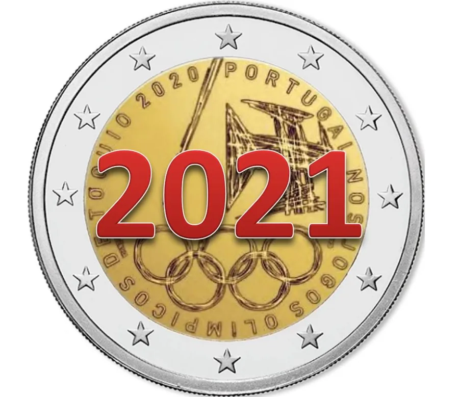 Portugal verschiebt Ausgabe der 2-Euro-Gedenkmünze Olympia auf 2021