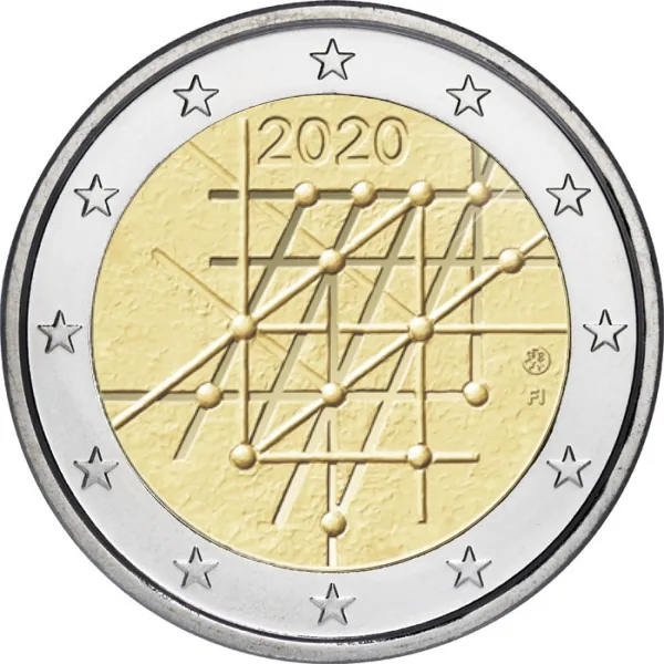 Ausgabe der ersten finnischen 2-Euro-Gedenkmünze 2020 nächste Woche