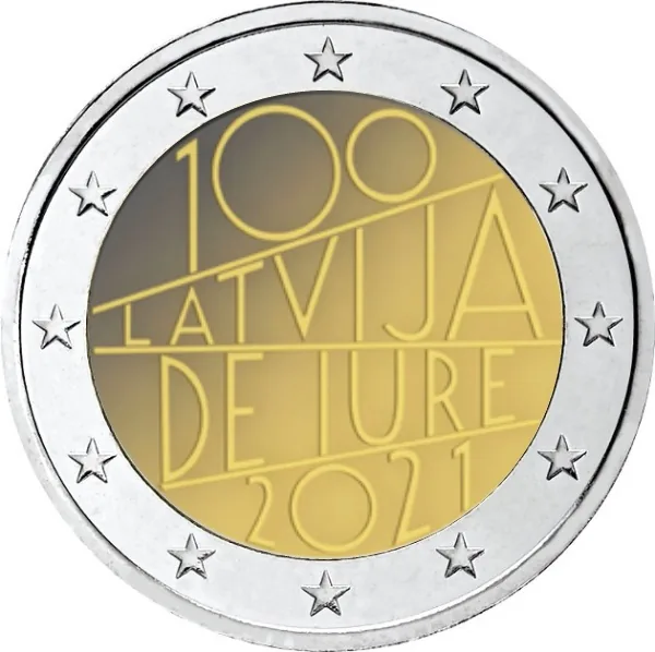 Motiv der lettischen 2-Euro-Gedenkmünze 2021 bekannt