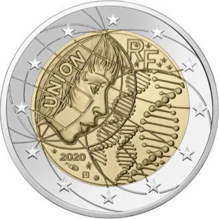 Zweite französische 2-Euro-Gedenkmünze 2020 ausgegeben