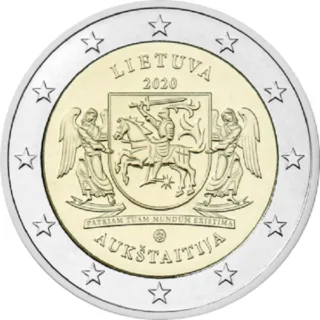 Erste litauische 2-Euro-Gedenkmünze 2020 ausgegeben