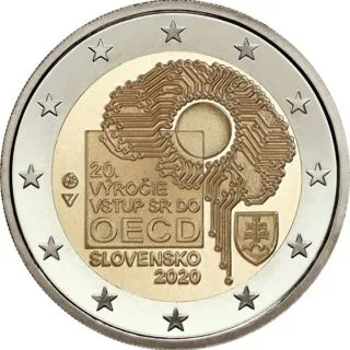 Slowakische 2-Euro-Gedenkmünze 2020 ausgegeben