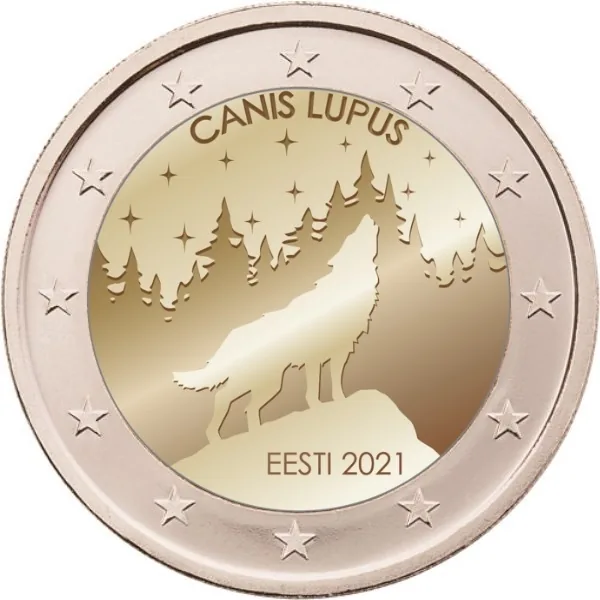 Motiv der ersten estnischen 2-Euro-Gedenkmünze 2021 vorgestellt