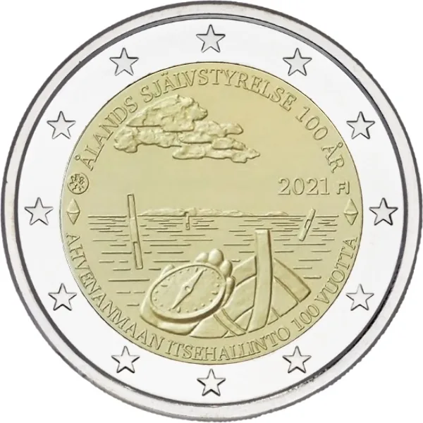 Zweite finnische 2-Euro-Gedenkmünze 2021 ausgegeben