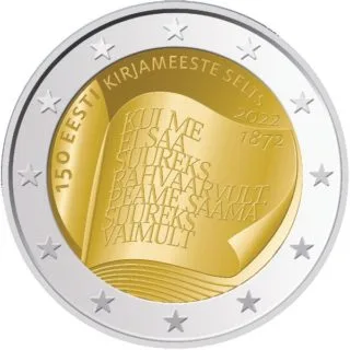 Motiv der zweiten estnischen 2-Euro-Gedenkmünze 2022 veröffentlicht
