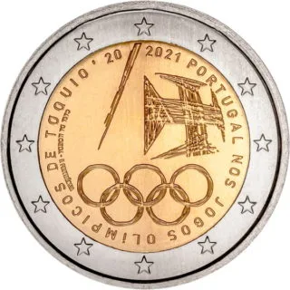 Zweite portugiesische 2-Euro-Gedenkmünze 2021 ausgegeben