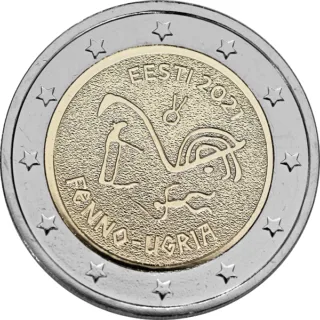 Erste estnische 2-Euro-Gedenkmünze 2021 ausgegeben