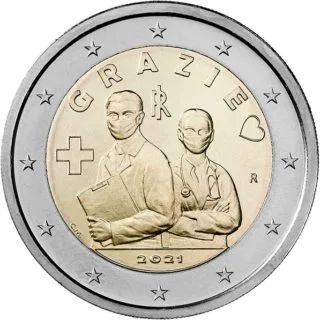 Zweite italienische 2-Euro-Gedenkmünze 2021 ausgegeben