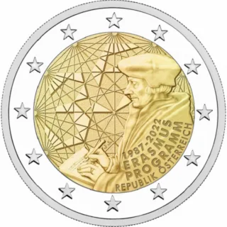 Motiv der österreichischen 2-Euro-Gedenkmünze 2022 veröffentlicht