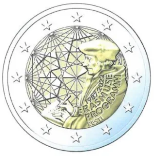 Motiv der zweiten estnischen 2-Euro-Gedenkmünze 2022 veröffentlicht