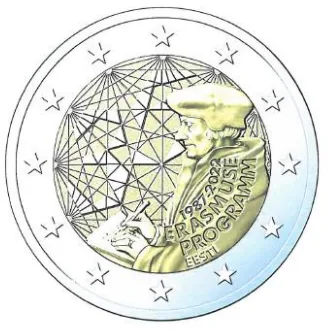 Motiv der zweiten estnischen 2-Euro-Gedenkmünze 2022 veröffentlicht