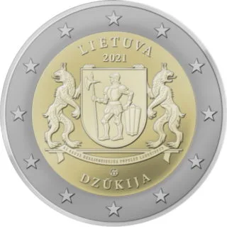 Zweite litauische 2-Euro-Gedenkmünze 2021 ausgegeben