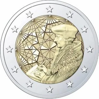 Motiv der ersten portugiesischen 2-Euro-Gedenkmünze 2022 veröffentlicht