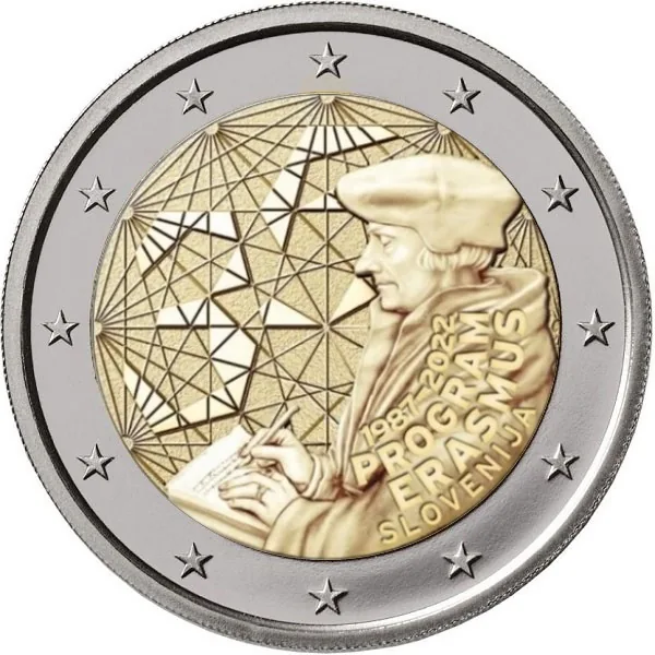 Motiv der zweiten slowenischen 2-Euro-Gedenkmünze 2022 veröffentlicht