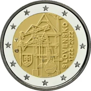 Motiv der ersten slowakischen 2-Euro-Gedenkmünze 2022 veröffentlicht