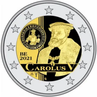 Motiv der zweiten belgischen 2-Euro-Gedenkmünze 2021 veröffentlicht