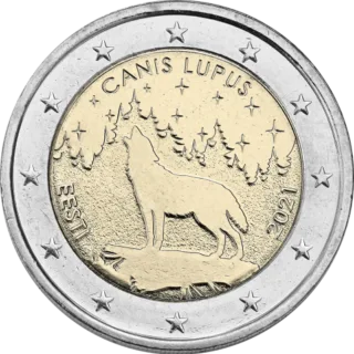 Zweite estnische 2-Euro-Gedenkmünze 2021 ausgegeben
