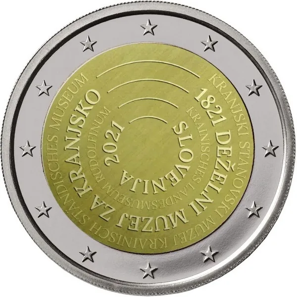 Motiv der slowenischen 2-Euro-Gedenkmünze 2021 veröffentlicht