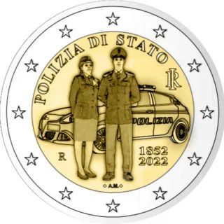 Motive der italienischen 2-Euro-Gedenkmünzen 2022 veröffentlicht