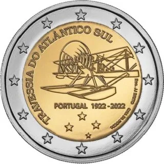 Erste portugiesische 2-Euro-Gedenkmünze 2022 ausgegeben