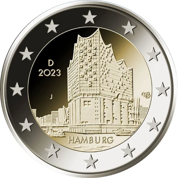 Motiv der deutschen 2-Euro-Gedenkmünze 2023 vorgestellt