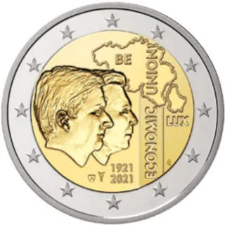 Motiv der ersten belgischen 2-Euro-Gedenkmünze 2021 veröffentlicht