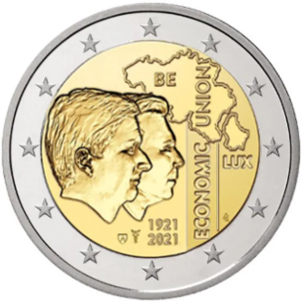 Motiv der ersten belgischen 2-Euro-Gedenkmünze 2021 veröffentlicht