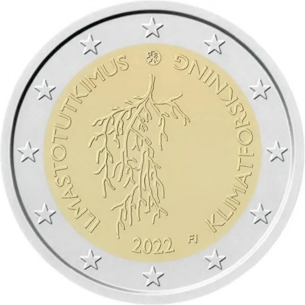 Zweite nationale finnische 2-Euro-Gedenkmünze 2022 ausgegeben