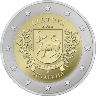 Zweite nationale litauische 2-Euro-Gedenkmünze 2022 ausgegeben