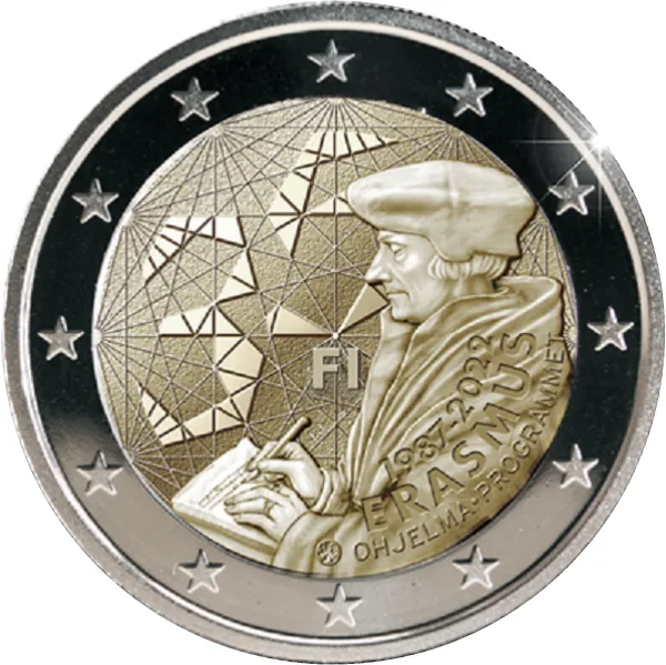 Motiv der finnischen 2-Euro Gemeinschaftsausgabe 2022 veröffentlicht