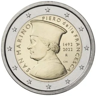 Erste san-marinesische 2-Euro-Gedenkmünze 2022 ausgegeben
