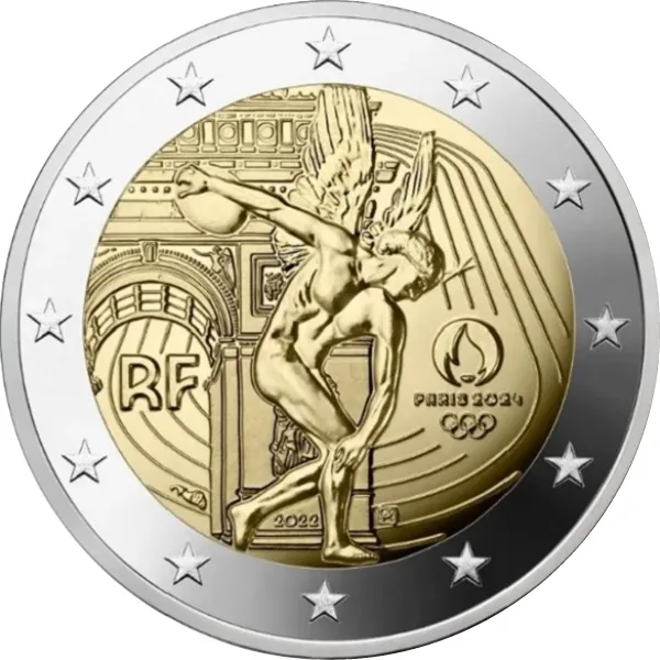Zweite nationale französische 2-Euro-Gedenkmünze 2022 ausgegeben