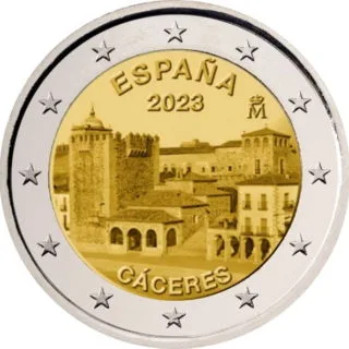 Erste spanische 2-Euro-Gedenkmünze 2023 ausgegeben