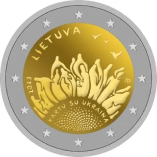 Motiv der ersten litauischen 2-Euro-Gedenkmünze 2023 bekanntgegeben